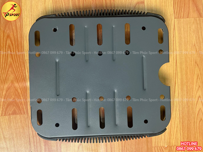 Bàn để chân đôi sắt cho máy thể dục ngoài trời LKMT-004