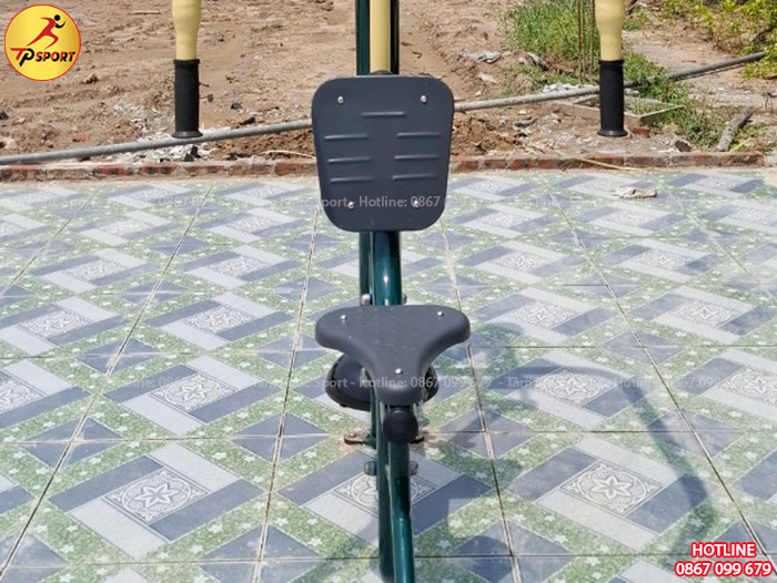 Tựa lưng bằng sắt cho thiét bị thể dục ngoài trời LKMT-008
