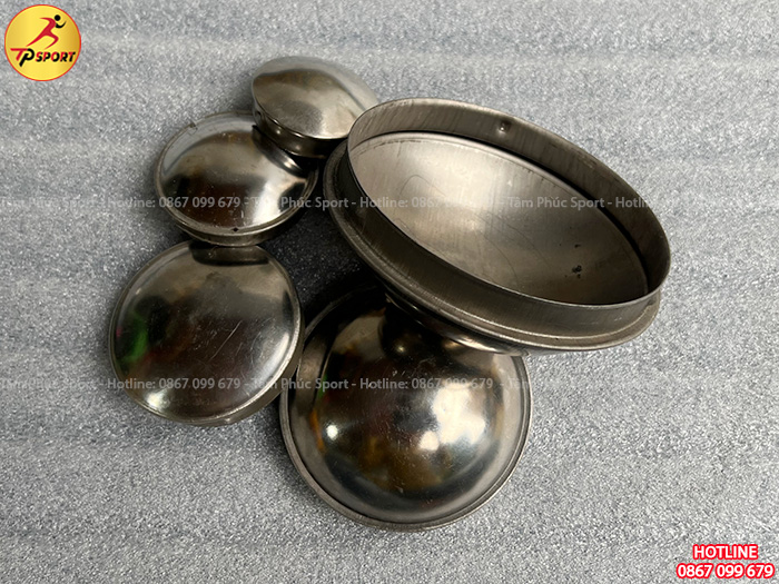 Nắp bịt đầu cột bằng inox cho thiết bị thể dục ngoài trời LKMT-016