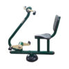 Thiết bị ngồi tựa lưng đạp xe và quay tay ngoài trời PPT-010