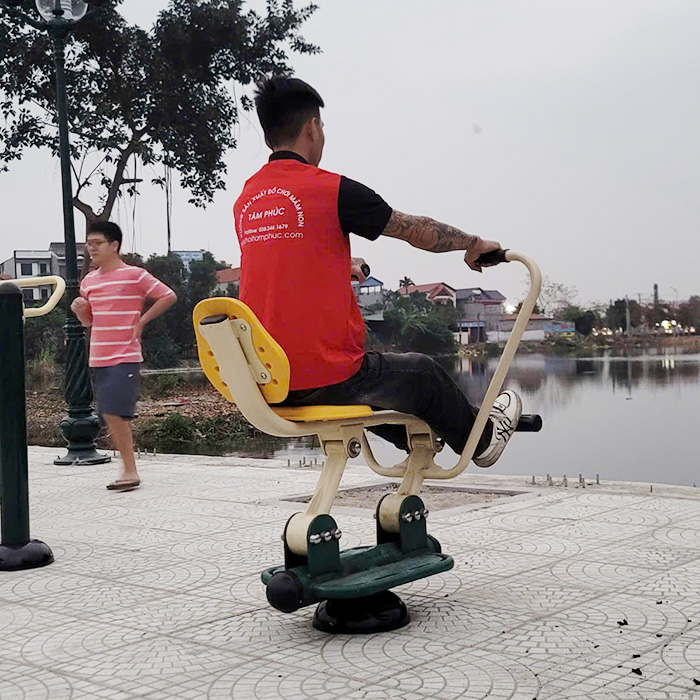 Thiết bị tập thể dục kiểu chèo thuyền ngoài trời PPT-014