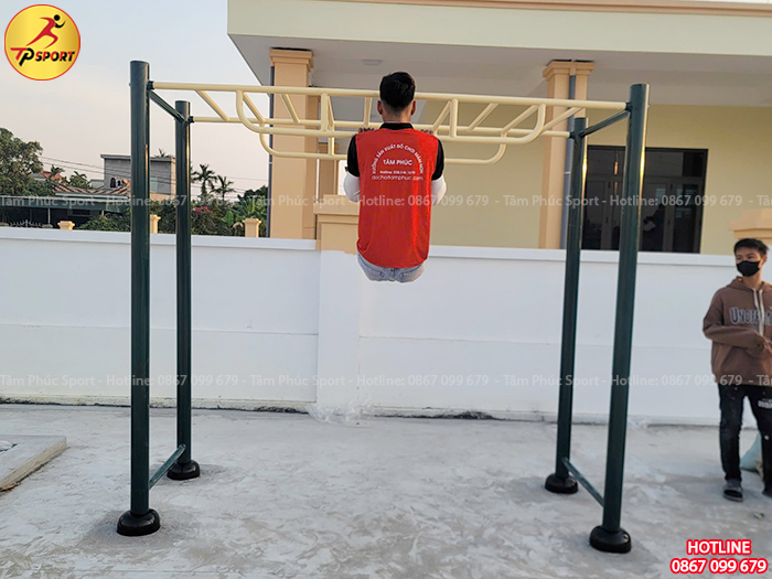 Bộ xà đu ngoài trời vận động đa năng PPT-020