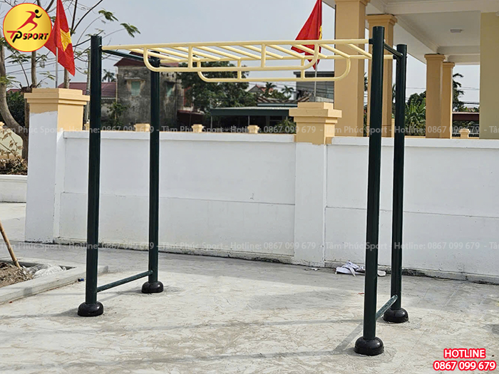 Bộ xà đu ngoài trời vận động đa năng PPT-020
