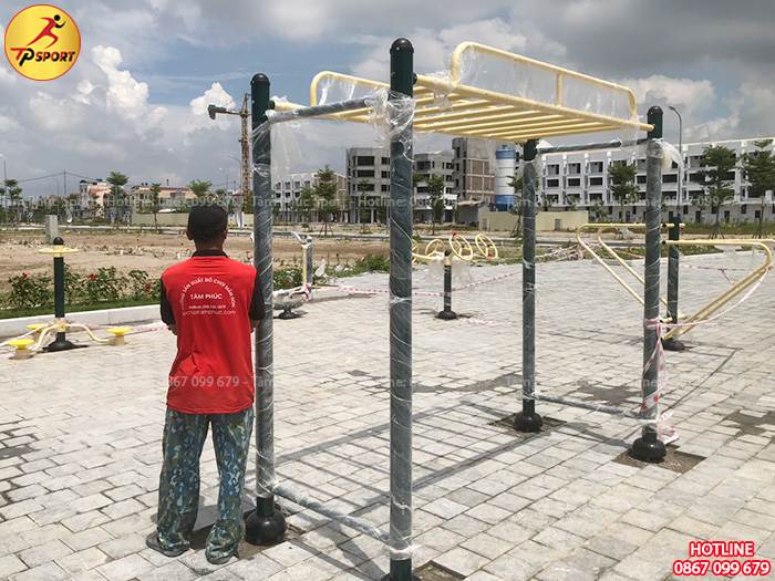 Bộ xà đu ngoài trời vận động đa năng PPT-020