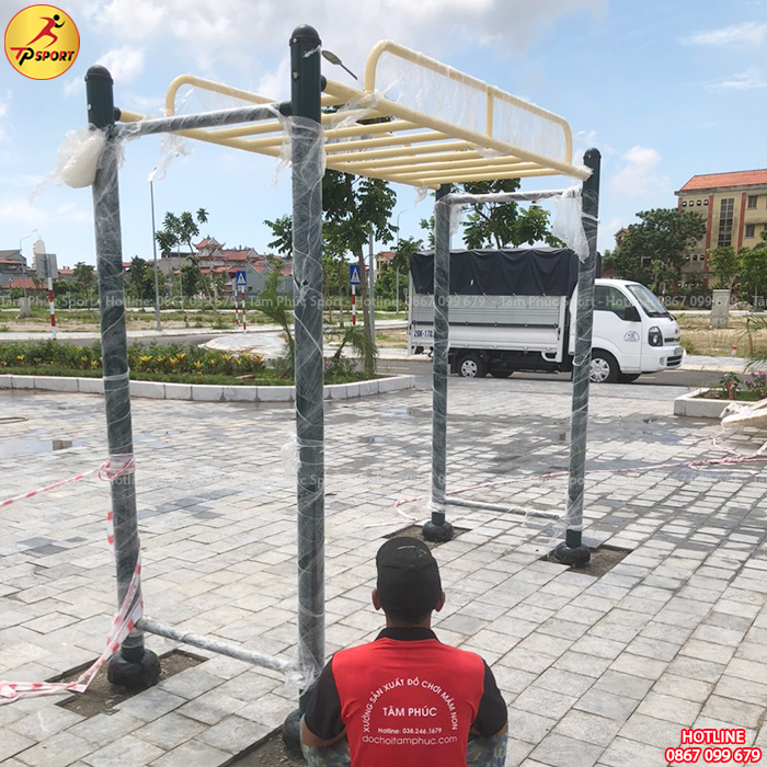 Bộ xà đu ngoài trời vận động đa năng PPT-020