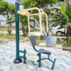 Máy thể dục ngồi đẩy tay vai đơn ngoài trời PPT-024
