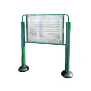 Bảng nội quy sân tập thể dục ngoài trời PPT-030