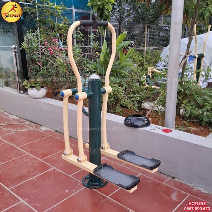 Máy thể dục đạp bước lắc tay ngoài trời PPT-034
