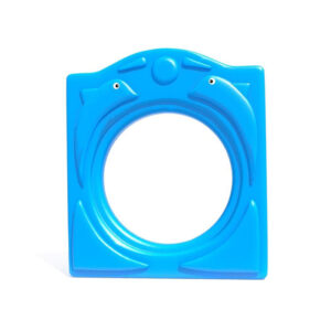 Vách nhựa máng ống hình cá heo cho nhà khối cầu trượt LKDC-026