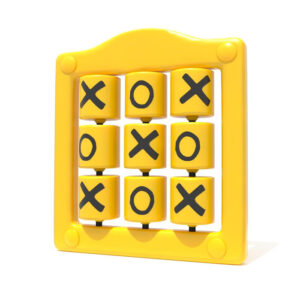 Vách nhựa chữ XO cho nhà chòi cầu trượt liên hoàn ngoài trời LKDC-037