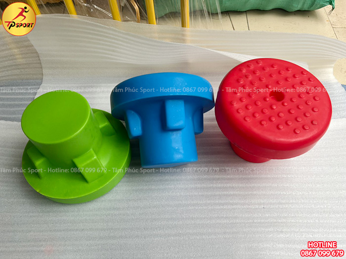 Quả lô bằng nhựa lắp cho cầu dao động trẻ em LKDC-048