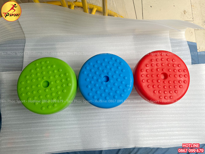 Quả lô bằng nhựa lắp cho cầu dao động trẻ em LKDC-048