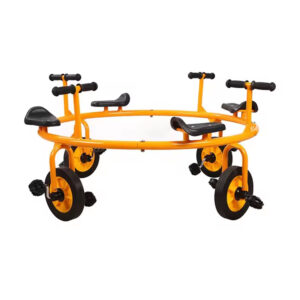 Đu quay đạp chân nhập khẩu 4 ghế cho bé PDC-047