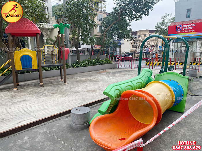 Dịch vụ sửa chữa cầu trượt liên hoàn ngoài trời uy tín giá rẻ