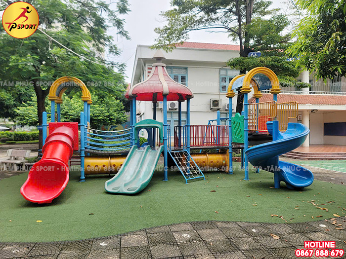 Dịch vụ sửa chữa cầu trượt liên hoàn ngoài trời uy tín giá rẻ