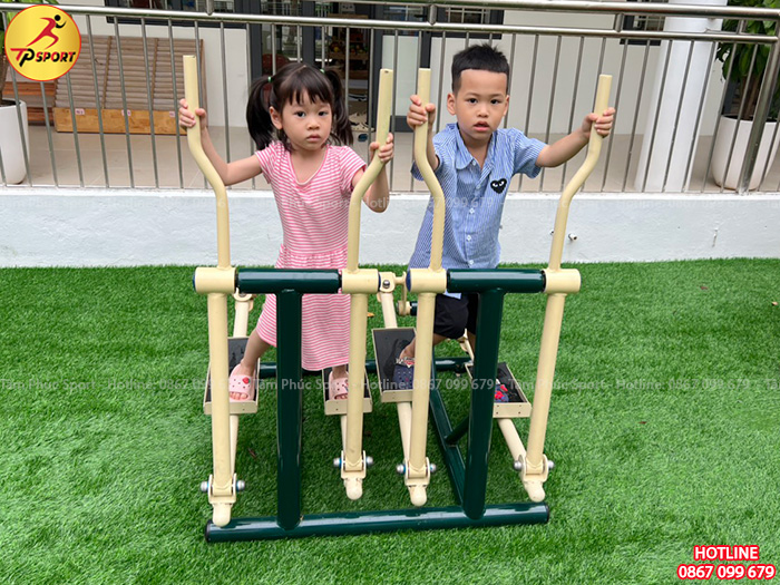Lắp đặt đồ chơi ngoài trời và thiết bị thể dục cho trường mầm non tại Hà Nội