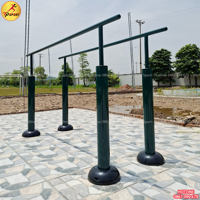Thi công lắp đặt thiết bị thể dục cho công viên tại tỉnh Quảng Ninh