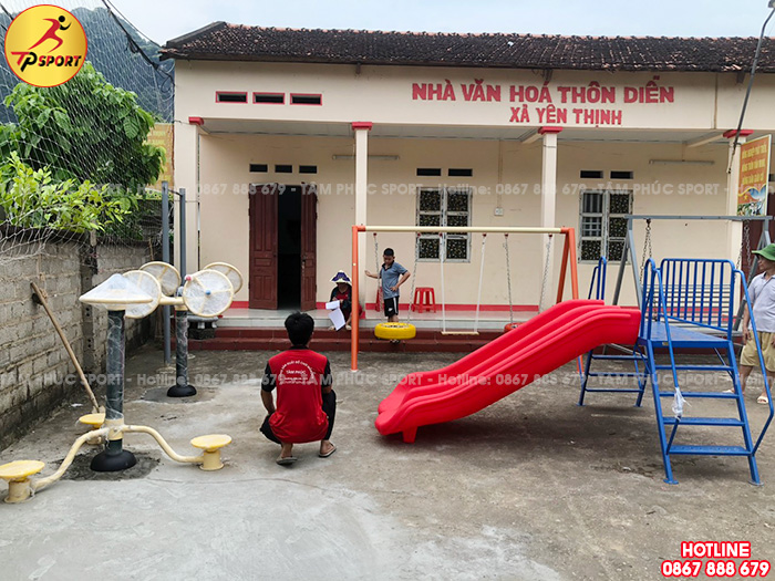 Lợi ích tuyệt vời khi lắp đặt thiết bị thể dục ngoài trời cho nhà văn hoá