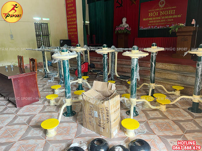 Lợi ích tuyệt vời khi lắp đặt thiết bị thể dục ngoài trời cho nhà văn hoá